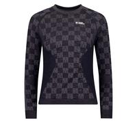 Mons Royale | Ascender Merino Seamless LS | Women's | Forged Iron / Black S