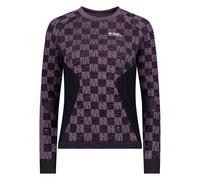 Mons Royale | Ascender Merino Seamless LS | Women's | Mauve / Black M