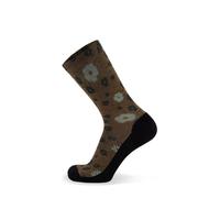 Mons Royale Atlas Crew Sock Digital - Aoraki Lily