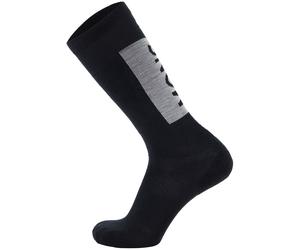 Mons Royale Atlas Merino Unisex Ski/Snowboard Socks, M Black