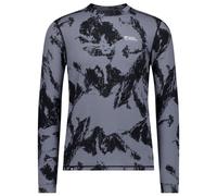 Mons Royale - Technicality Merino wool Layer - Cascade M Merino Base Layer Long Sleeve Mtn Pixel Grey for Men in Wool - Size L Grey L