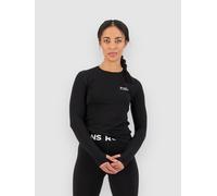 Mons Royale Cascade Merino Base Layer Top black L