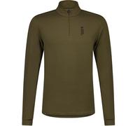 MONS ROYALE Cascade Merino Flex 200 1/4 Zip - Men - Green - size XL- model 2025 XL