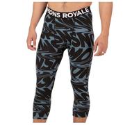 Mons Royale - Cascade Merino Flex 200 3/4 Legging - Merino base layer size M, black