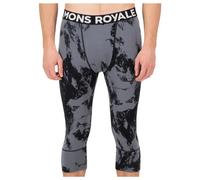 Mons Royale - Cascade Merino Flex 200 3/4 Legging - Merino base layer size S, grey