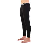 Mons Royale Cascade Flex 200 Merino Wool Thermal Bottoms, XL Black