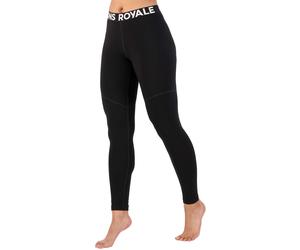 Mons Royale Cascade Merino Flex 200 Women's Leggings, UK 14 Black