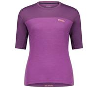 MONS ROYALE Diversion Merino Bike Jersey Short Sleeve W - Women - Purple - size L- model 2025 L
