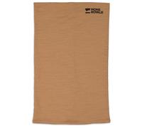 Mons Royale Double Up Merino Wool Neck Warmer Snood, OS Toffee