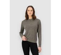 Mons Royale Horizon Merino Crew Sweater dark olive XS