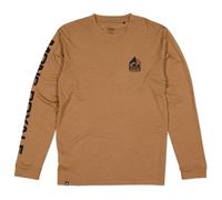 Mons Royale - Merino wool Long sleeves T-shirt - Icon M Merino Classic Long Sleeve Toffee for Men - Size L - Brown Brown L
