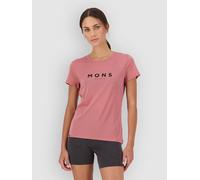 Mons Royale Icon Merino Classic T-Shirt canyon rose L