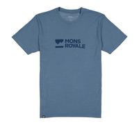 Mons Royale | Icon Merino Classic T-Shirt | Men's | Goblin Blue | WildBounds XXL