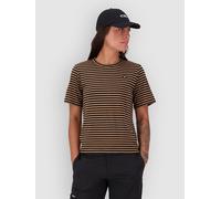 Mons Royale - Women's Icon Relaxed Tee - Merino shirt size L, brown