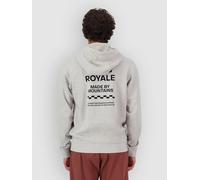 Mons Royale Inversion Merino Hoodie light grey heather S