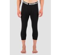 Mons Royale Merino Cascade Flex 3/4 Legging Base Layer B black XXL