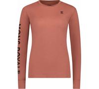 Mons Royale - Merino Long sleeves T-shirt - Yotei W Merino Classic Long Sleeve Canyon Rose for Women in Wool - Size L - Pink Pink L