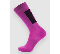 Mons Royale Merino Snow Tech Socks purple bolt S