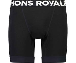 Mons Royale - Padded merino MTB base layer - M Epic Merino Bike Liner Black for Men in Wool - Size XL Black XL