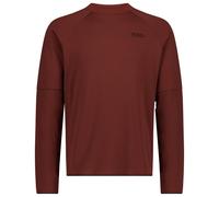 Mons Royale - Quad Merino Fleece Pullover - Merino jumper size L, red