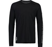 Mons Royale - Technicality Merino wool Layer - Temple M Merino Long Sleeve Black for Men - Size L Black L
