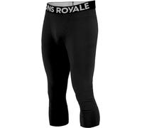 Mons Royale - Technicality Merino wool Tights - Cascade M Merino Base Layer 3/4 Legging Black for Men in Wool - Size XL Black XL