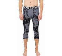 Mons Royale - Technicality Merino wool Tights - Cascade M Merino Base Layer 3/4 Legging Mtn Pixel Grey for Men in Wool - Size L Grey L