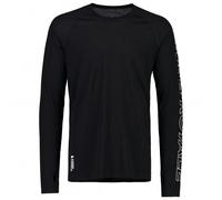 Mons Royale Temple Merino Long Sleeve - Merino Wool Jersey - Men's Black XXL