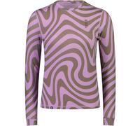 MONS ROYALE W Cascade Flex Ls - Women - Pink / Brown - size L- model 2024 L