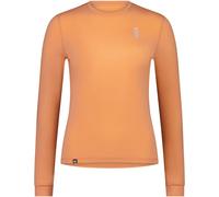 MONS ROYALE W Cascade Merino Flex 200 Ls - Women - Orange - size M- model 2025 M