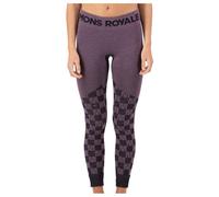 Mons Royale - Women's Ascender Merino Seamless Legging - Merino base layer size M, purple