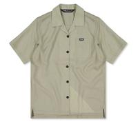 Mons Royale - Women's Breezer Merino Short Sleeve Shirt - Cycling undershirt size XS, grey/olive