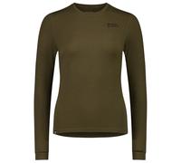 Mons Royale - Women's Cascade Merino Flex 200 L/S - Merino base layer size M, brown/olive