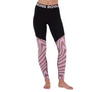 Mons Royale Cascade Merino Flex 200 Womens Leggings UK 10 Aoraki Lily