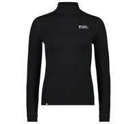 Mons Royale - Women's Cascade Mock Neck L/S - Merino base layer size L, black