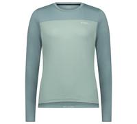 Mons Royale - Women's Diversion Merino Bike Jersey L/S - Cycling jersey size L, turquoise