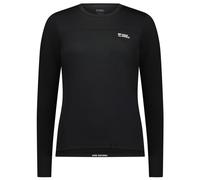 Mons Royale - Women's Diversion Merino Bike Jersey L/S - Cycling jersey size M, black