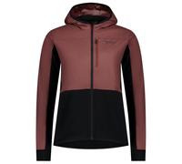Mons Royale - Women's Diversion Merino Wind Jacket - Cycling jacket size S, black/brown