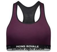Mons Royale - Women's Sierra Sports Bra - Sports bra size S, purple