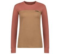 Mons Royale - Women's Yotei Merino L/S - Merino base layer size XL, sand