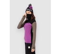 Mons Royale Yotei Merino High Neck Base Layer Top black S