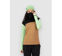 Mons Royale Yotei Merino High Neck Base Layer Top black S