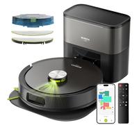 MONSGA Robot Vacuum with Mop, 8000Pa Suction, Dual Anti-Tangle