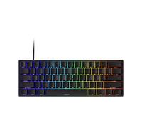 MONSGEEK FUN60 Pro Rapid Trigger Gaming Keyboard 8k SP Magnetic Switch HE Keyboard Wired 60% Keyboard Black Shine-Through (Glare Magnetic Switch)