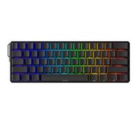 MONSGEEK FUN60 Ultra Rapid Trigger Gaming Keyboard 8k SP Magnetic Switch HE Aluminum Keyboard Multi-Modes Black Shine-Through (Glare Magnetic Switch)