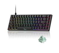 MONSGEEK FUN68 HE Rapid Trigger Keyboard, 0.005 mm Response Time, 8000 Hz Polling Rate, Wired RGB 65% Gaming Keyboard with Glare Magnetic Switches, Adjustable Actuation Force, Snap-Tap (Black)