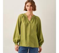 Monsoon Aya Blouse MATCHA GREEN LARGE