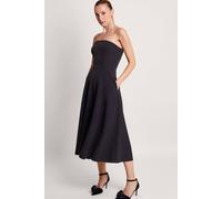 Monsoon Briar Bandeau Dress Black