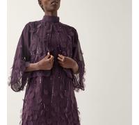 Monsoon Cassidy 3D Jacket PURPLE SIZE 10