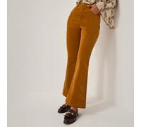 Monsoon Women's Cassidy Corduroy Flare Trousers Camel | Size: 22 Monsoon Camel 22